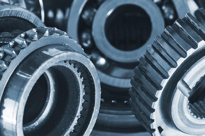 A collection of different size of gears.
