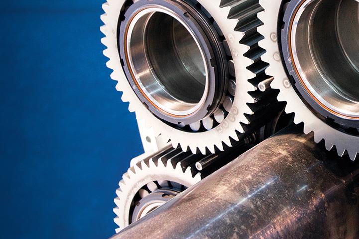 lubricated gears